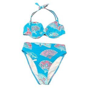 Vintage Manuel Canovas printed bikini set